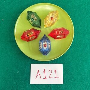 5 Jewelbrite Ornaments